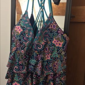 Tankini Top / Bathing Suit top Catalina Navy Blue